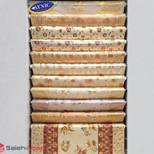 فروش عمده سفره پلاستیکی پشت نخی گلدار