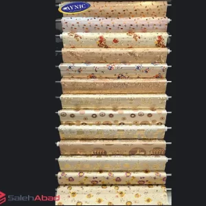 فروش عمده سفره پلاستیکی طرح دار طلائی
