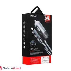 فروش عمده شارژر فندکی ماشین ریمیکس مدل RCC-103