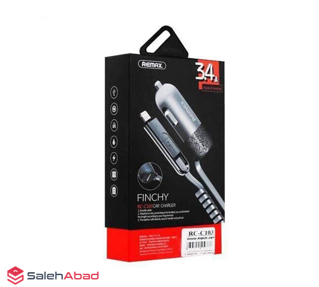 فروش عمده شارژر فندکی ماشین ریمیکس مدل RCC-103