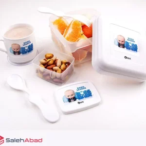 فروش عمده ظرف غذا کودکانه طرح بچه رئیس