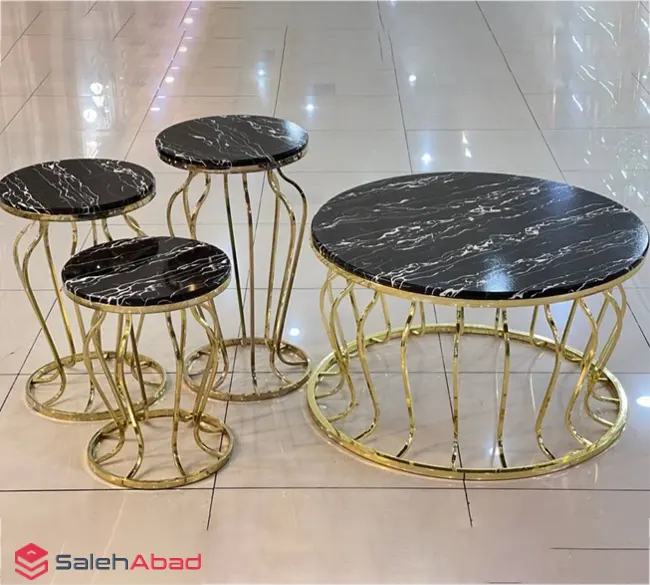 فروش عمده میز عسلی و جلومبلی طرح سنگی