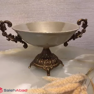 فروش عمده آجیل خوری چینی پایه فلزی