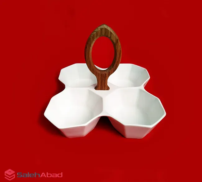 فروش عمده اردو خوری 4 خانه کندو دسته چوب