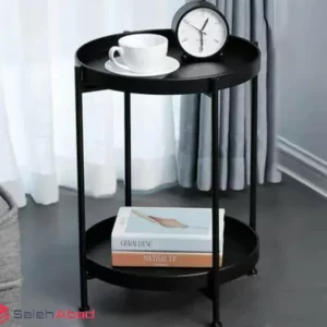 فروش عمده استند کنار مبلی فلزی دو طبقه