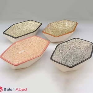 فروش عمده خرما خوری سرامیکی شش ضلعی