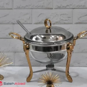 فروش عمده سوفله سوپ خوری پایه طلایی