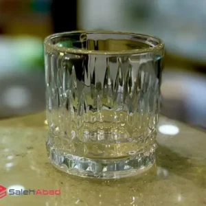 فروش عمده نیم لیوان بلور زنگان مدل جانا