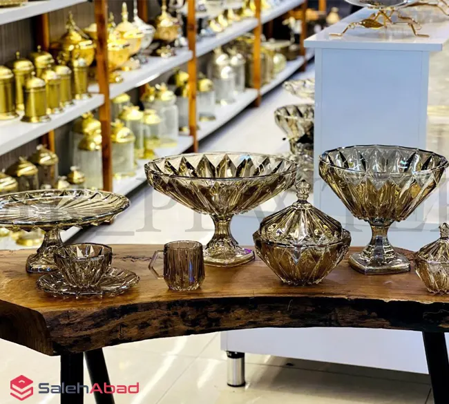 فروش عمده سرویس پذیرایی شامپاینی 6 نفره