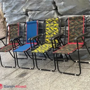 فروش عمده صندلی تاشو پشتی دار