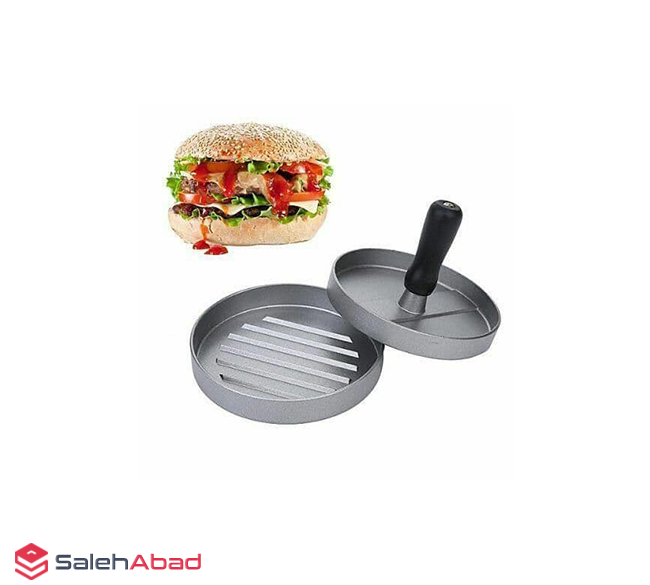 فروش عمده همبرگر زن دستی فلزی