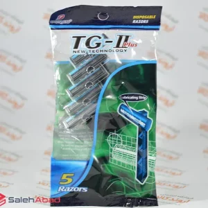 فروش عمده ژیلت صابون دار 5 عددی TG-II