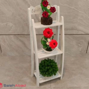 فروش عمده استند گلدان نردبانی 3 طبقه