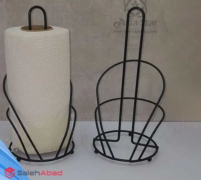 فروش عمده جا دستمال کاغذی رولی فلزی
