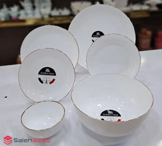 فروش عمده ست 26 پارچه گلدن اپال دیوالی