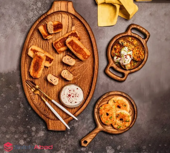 فروش عمده ست صبحانه خوری چوبی 3 تکه