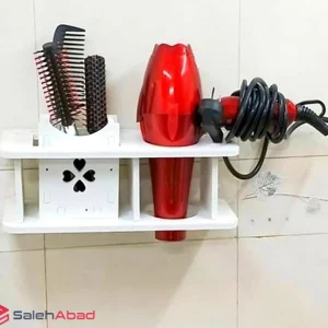 فروش عمده شلف دیواری جای سشوار و برس