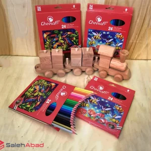 فروش عمده مداد رنگی 24 رنگ مقوایی چیتا