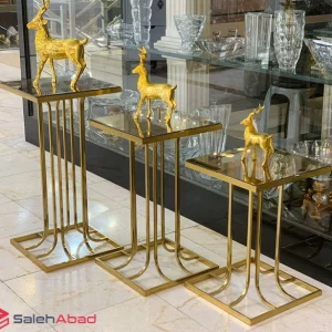 فروش عمده میز عسلی آینه ای مدل نخل