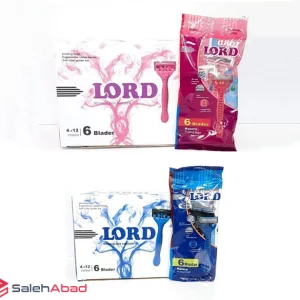 فروش عمده ژیلت 6 لبه لرد