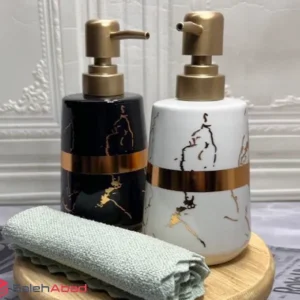 فروش عمده جا مایع دستشویی سرامیکی طرح ماربل
