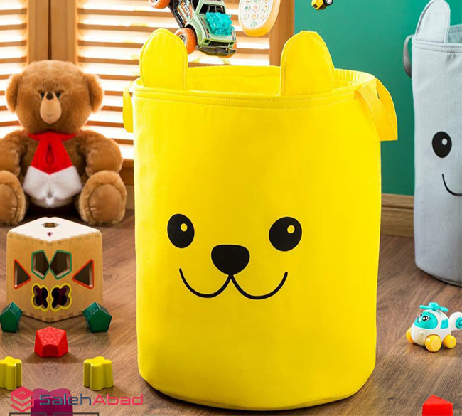 فروش عمده سبد رخت چرک پارچه ای کودک