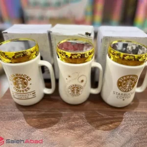 فروش عمده ماگ سرامیک استارباکس درب پیچی