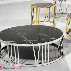 فروش عمده میز جلو مبلی و عسلی طرح سنگ