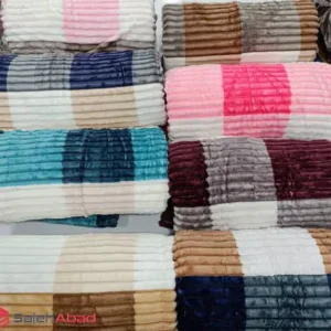 فروش عمده پتو ژله ای پلیسه طرح دار