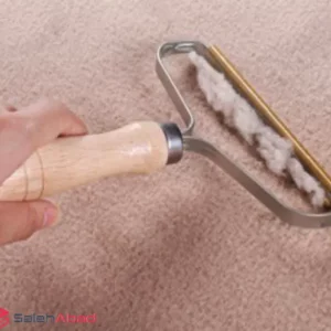 فروش عمده پرزگیر فرش و موکت دسته چوبی