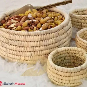 فروش عمده سرویس آجیل خوری حصیری