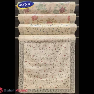 فروش عمده سفره پشت کرکی ۴ نفره طرح گلدار