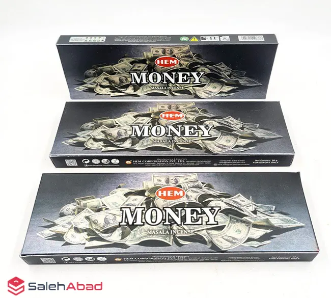 فروش عمده عود دست ساز HEM مدل MONEY