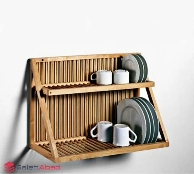 فروش عمده آبچکان چوبی دیواری دو طبقه