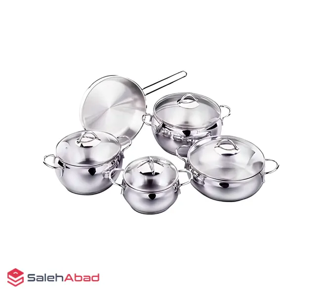 فروش عمده سرویس قابلمه روحی 9 پارچه سولماز