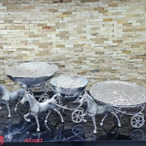فروش عمده ست پذیرایی آلومینیوم کالسکه اسب