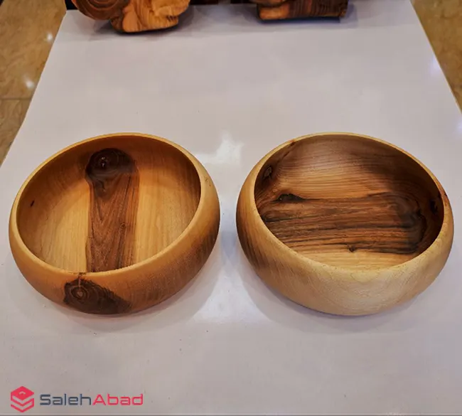 فروش عمده کاسه چوبی مدل خمره ای