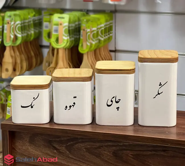 فروش عمده پاسماوری سفید درب چوبی مکعبی