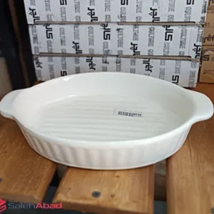 فروش عمده تابه مرغ خوری سرامیکی بیضی