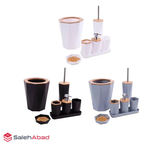 فروش عمده ست سرویس بهداشتی درب چوبی