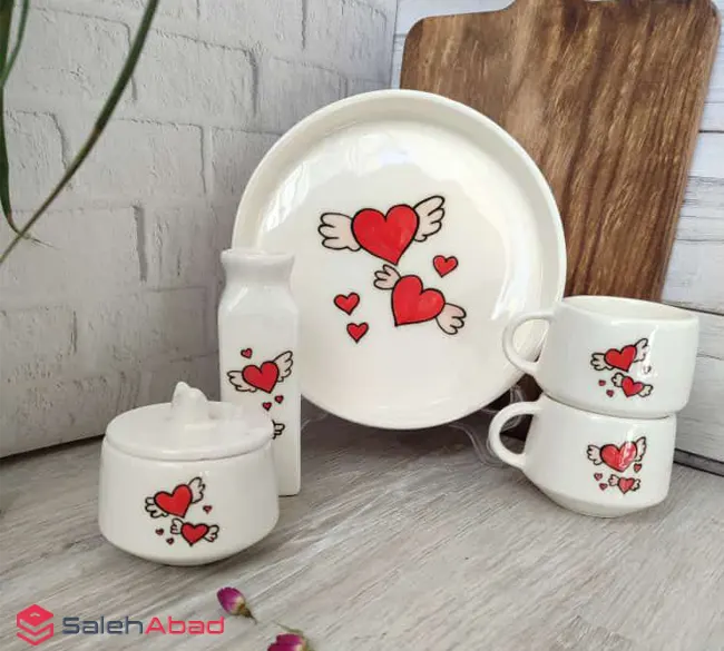 فروش عمده ست چای خوری سرامیکی دونفره