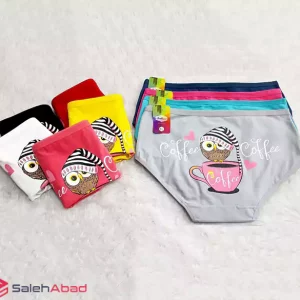 فروش عمده شورت زنانه لاکرا پنبه چاپ دار