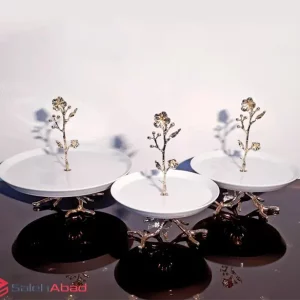 فروش عمده ست پذیرایی سرامیکی طرح گل