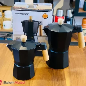فروش عمده موکاپات مشکی دسته بامبو