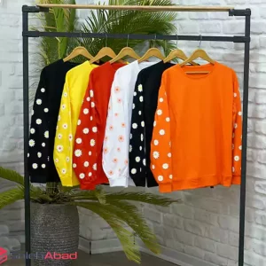 فروش عمده بلوز دورس آستین بابونه