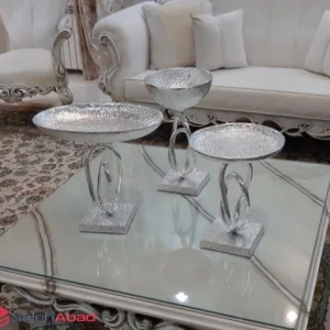 فروش عمده ظروف پذیرایی آلومینیومی گرد