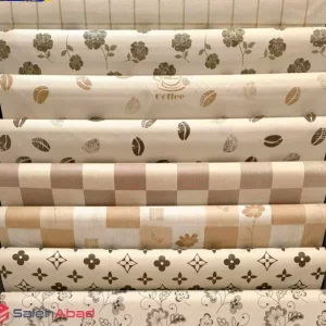 فروش عمده سفره پلاستیکی پشت نخی طرح دار