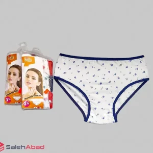 فروش عمده شورت زنانه گلدار 3 عددی BELLA