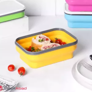 فروش عمده ظرف نگهدارنده غذا سیلیکونی تاشو