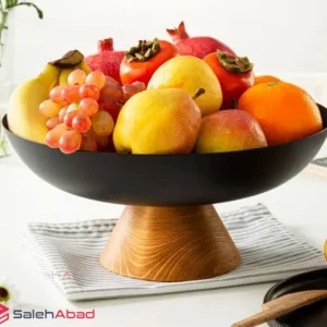 فروش عمده میوه خوری فلزی پایه دار رایکا